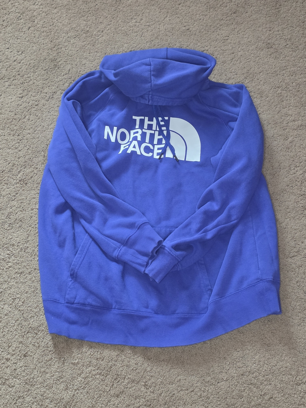 The North Face Royal Blue Logo Pullover Hoodie